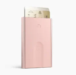 Porte-cartes rose