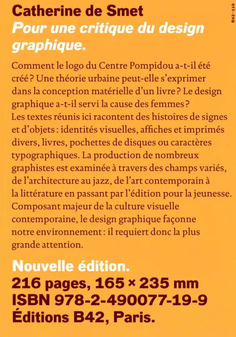 Pour une critique du design graphique
