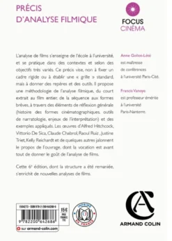 Précis d'analyse filmique - 6e éd.