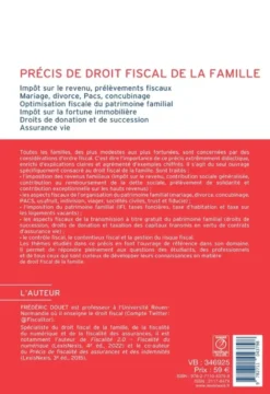 Précis de droit fiscal de la famille