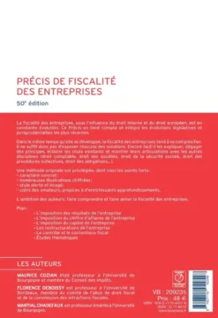 Précis de fiscalité des entreprises 2026/2027