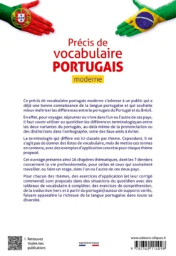 Précis de vocabulaire portugais moderne