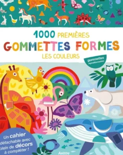 1000 premières gommettes formes - Les couleurs