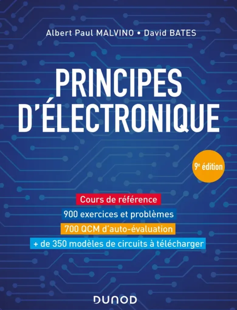 Principes d'électronique - 9e éd. - Cours et exercices corrigés
