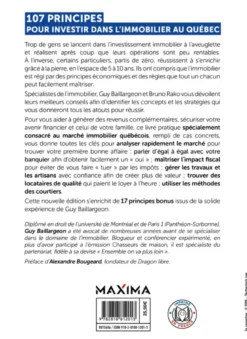 107 principes pour investir dans l'immobilier au Québec - 2e éd.