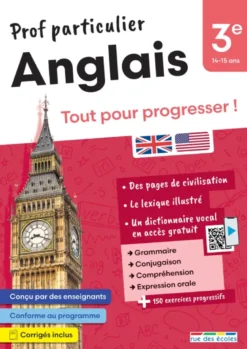 Prof particulier - Anglais 3e