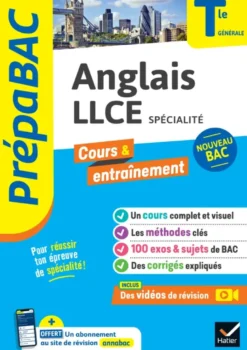 Prépabac - Anglais LLCE Tle générale (spécialité) - Bac 2027