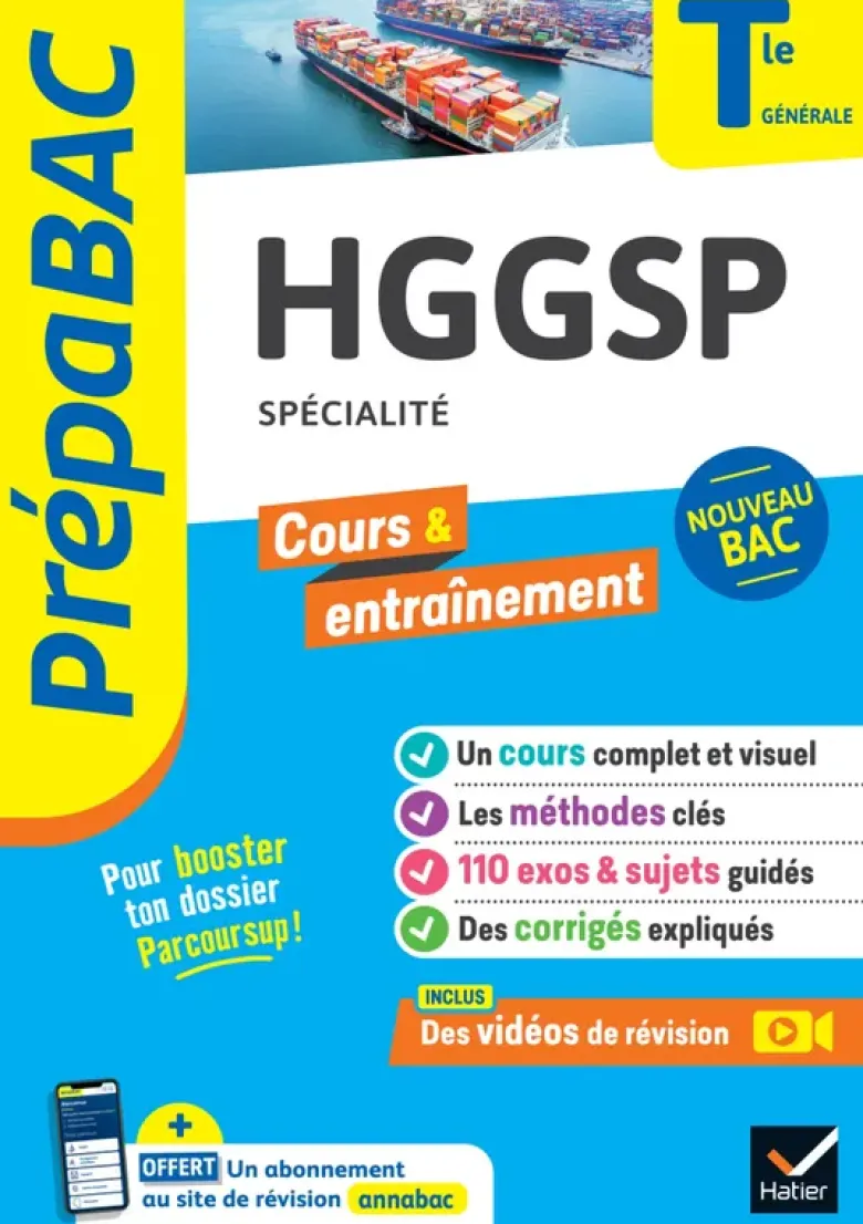 Prépabac - HGGSP Tle générale (spécialité) - Bac 2027