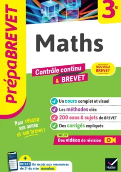 Prépabrevet - Maths 3e - Brevet 2027