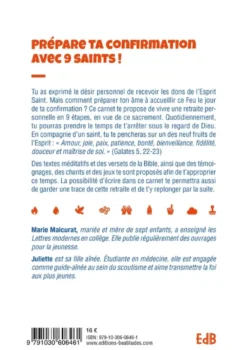Préparer sa confirmation avec les saints