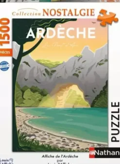 Puzzle Affiche Ardèche