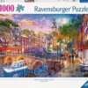 Puzzle Amsterdam Ensoleillé 1000 Pièces