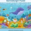 Puzzle Animaux Sous l'eau 15 pièces cadre
