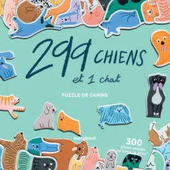 Puzzle 299 chiens et un chat