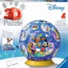 Puzzle 3D Boule Disney 72 pièces