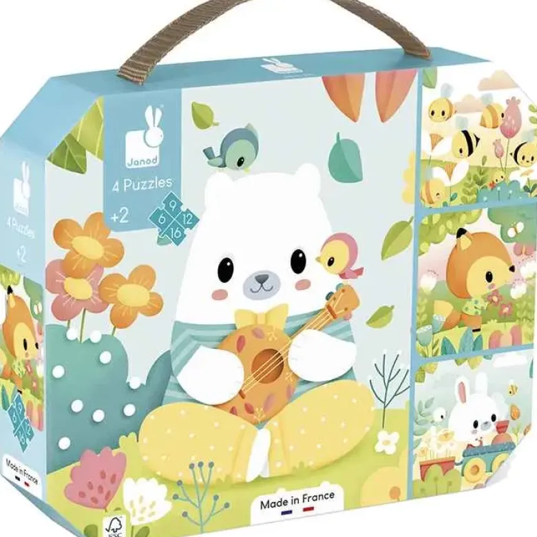 Puzzle Evolutif 6-9-12-16 pcs - Pure