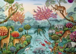 Puzzle Exotic Garden Lagoon Paradise