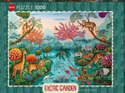 Puzzle Exotic Garden Lagoon Paradise