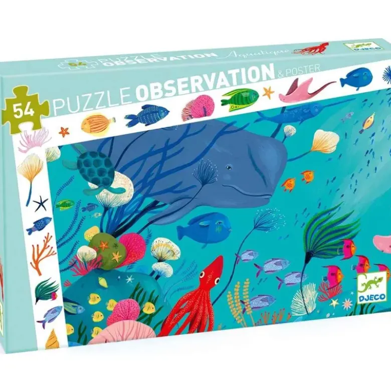 Puzzle observation 54 pcs - Aquatique
