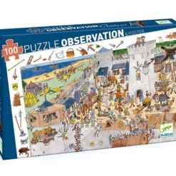Puzzle observation - 100 Pcs - chateau fort