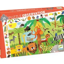 Puzzle observation 35 pcs - La jungle