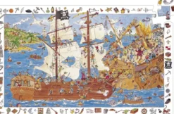 Puzzle observation 100 pcs - Les pirates