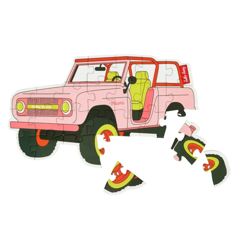 Puzzle On The Road