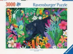 Puzzle Panthere dans la Jungle 3000 Pièces