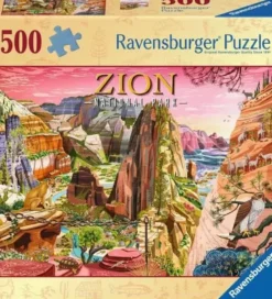Puzzle Parc de Zion 500 Pièces