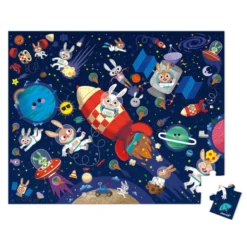 Puzzle 54 pcs - Fusée