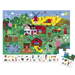 Puzzle 24 pcs - La Ferme