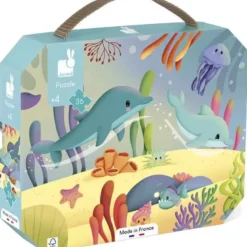 Puzzle 36 Pcs - Les Animaux Marins