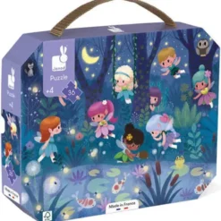 Puzzle 36 pcs - Les fées et les nénuphars
