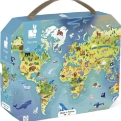 Puzzle 100 pcs - Monde