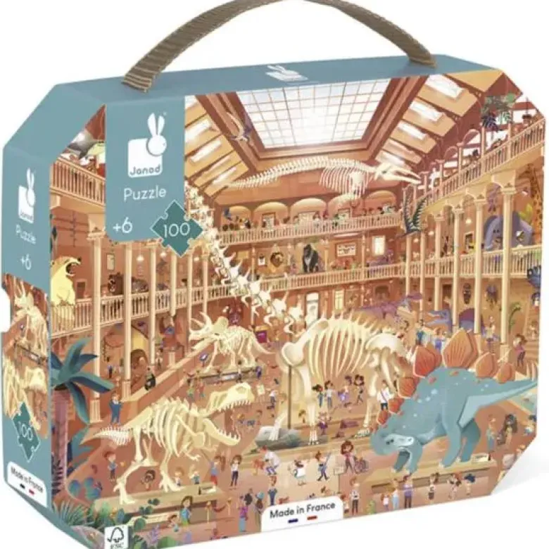 Puzzle 100 pcs - Musée Histoire Naturelle