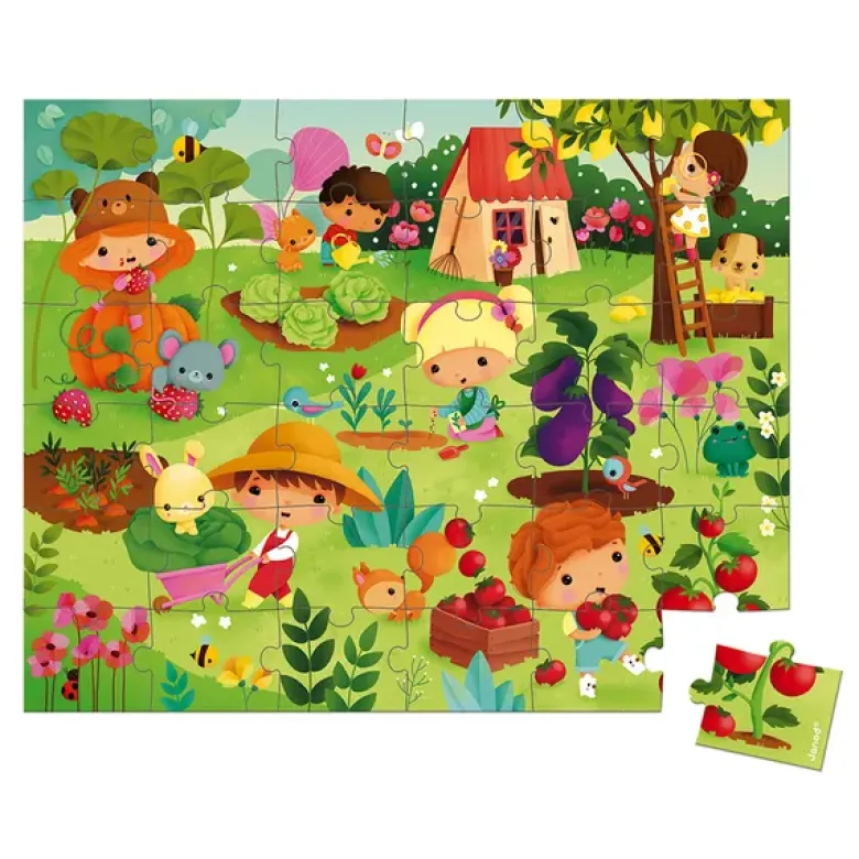 Puzzle 36 pcs - Potager