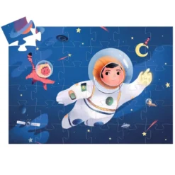 Puzzle 36 pcs - Un astronaute dans la lune
