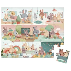 Puzzle 24 pcs - Une journée