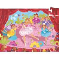 Puzzle 36 pièces - La ballerine à la fleur