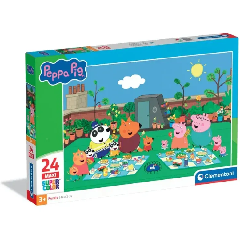 Puzzle 24 Pièces Maxi Peppa Pig