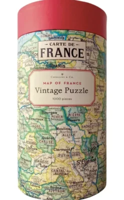 Puzzle 1000 pièces plan de la France 55 x 70 cm