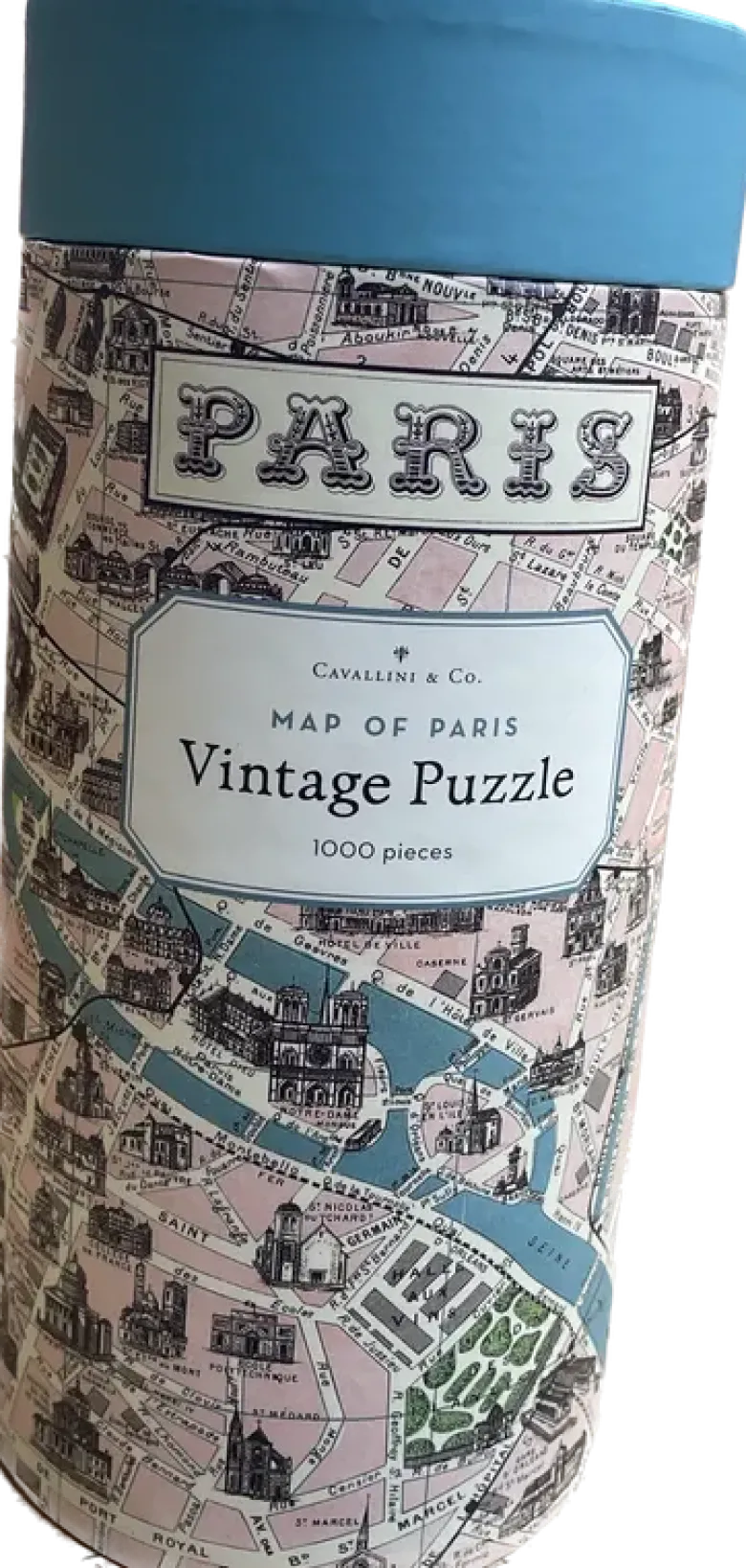 Puzzle 1000 pièces Plan de Paris