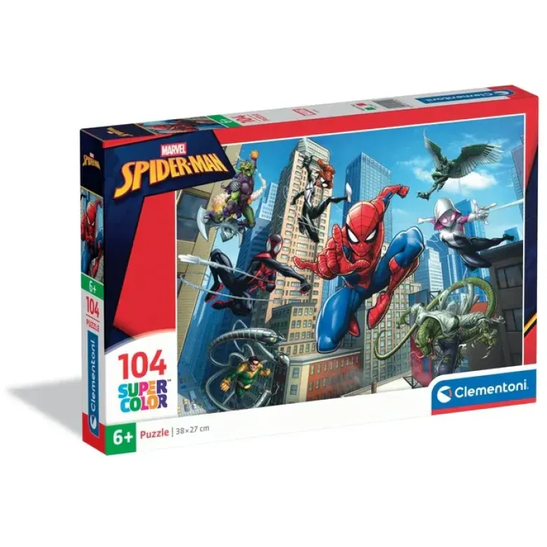 Puzzle 104 Pièces Spider-Man