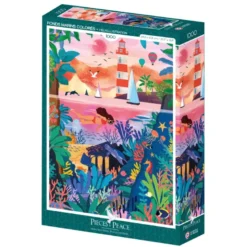 00180*PUZZLE 1000 PIECES "Fonds Marins Colorés"