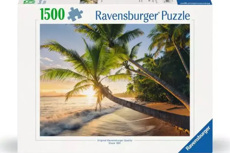 Puzzle Plage Secrète 1500 Pièces