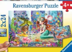 Puzzle Sirène Envoûtantes 2x24 Pièces