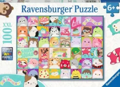 Puzzle Squishmallows colorés