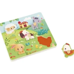 Puzzle Tactile - Ferme