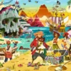 Puzzle trésor Pirates 100 Pièces XXL