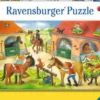 Puzzle Vacances Centre-Equestre 2x12 Pièces